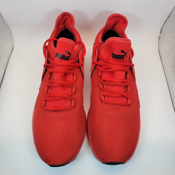 Puma Electron Street Men’s Sneakers Red Mesh Running Shoes Size 10.5 US 367309-1 - Picture 1 of 7